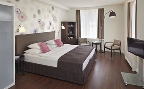 Superior double twin bed room in the Sorell Hotel Rütli Zurich