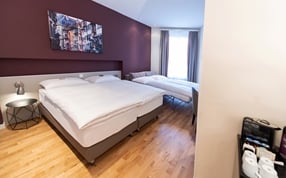 Superior Doppel Queen Zimmer im Sorell Hotel Rex Zürich