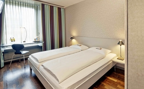 Standard double rooms in Sorell Hotel Ador Bern
