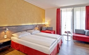 Standard double rooms in Sorell Hotel Arabelle Bern