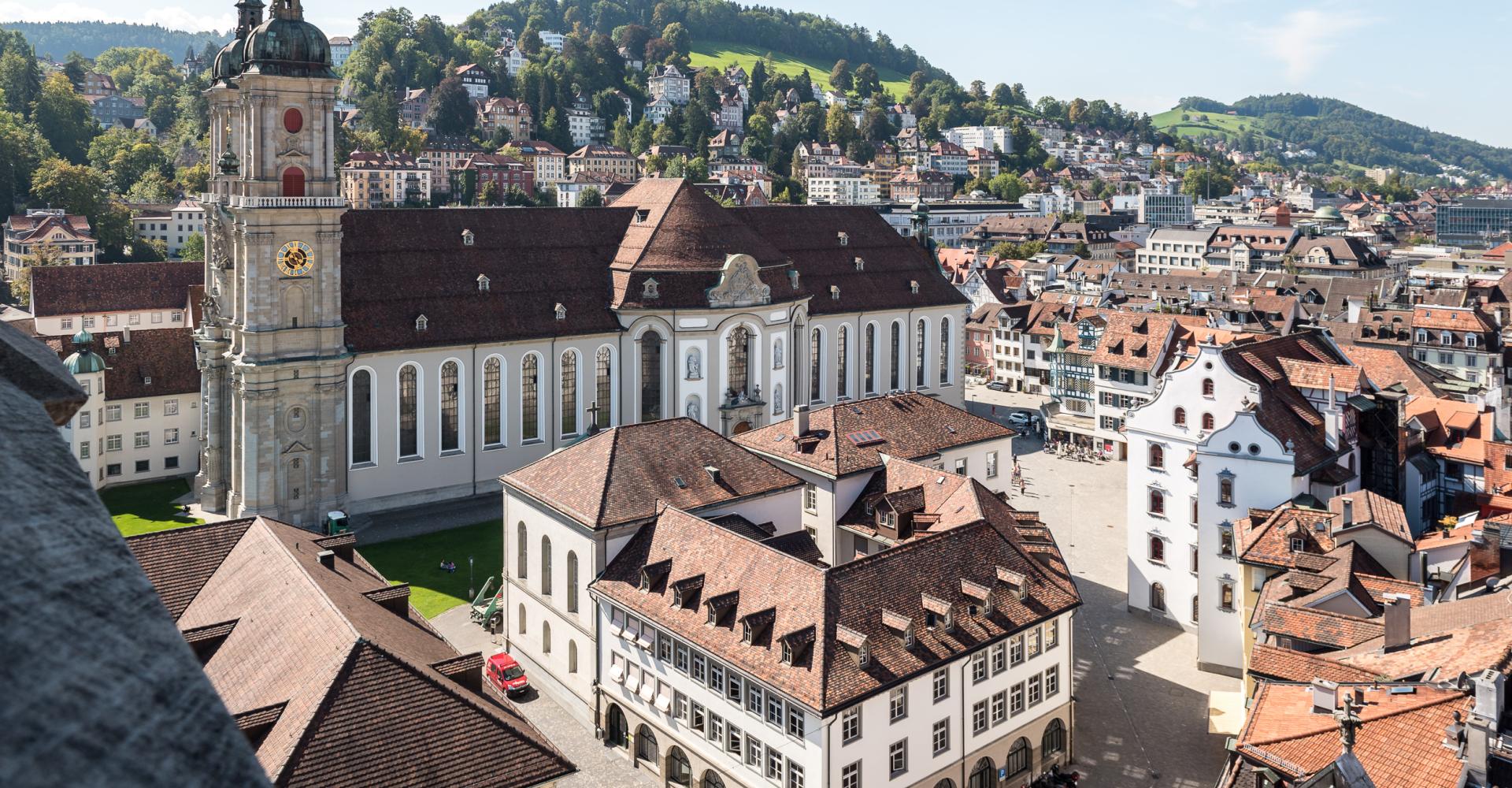 Stiftungsbezirk in St. Gallen