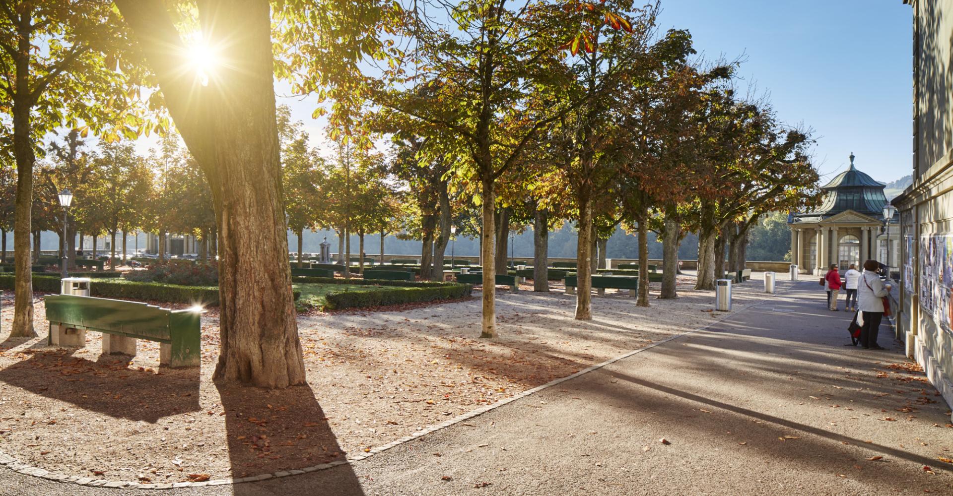 Rosengartenpark in der Stad Bern