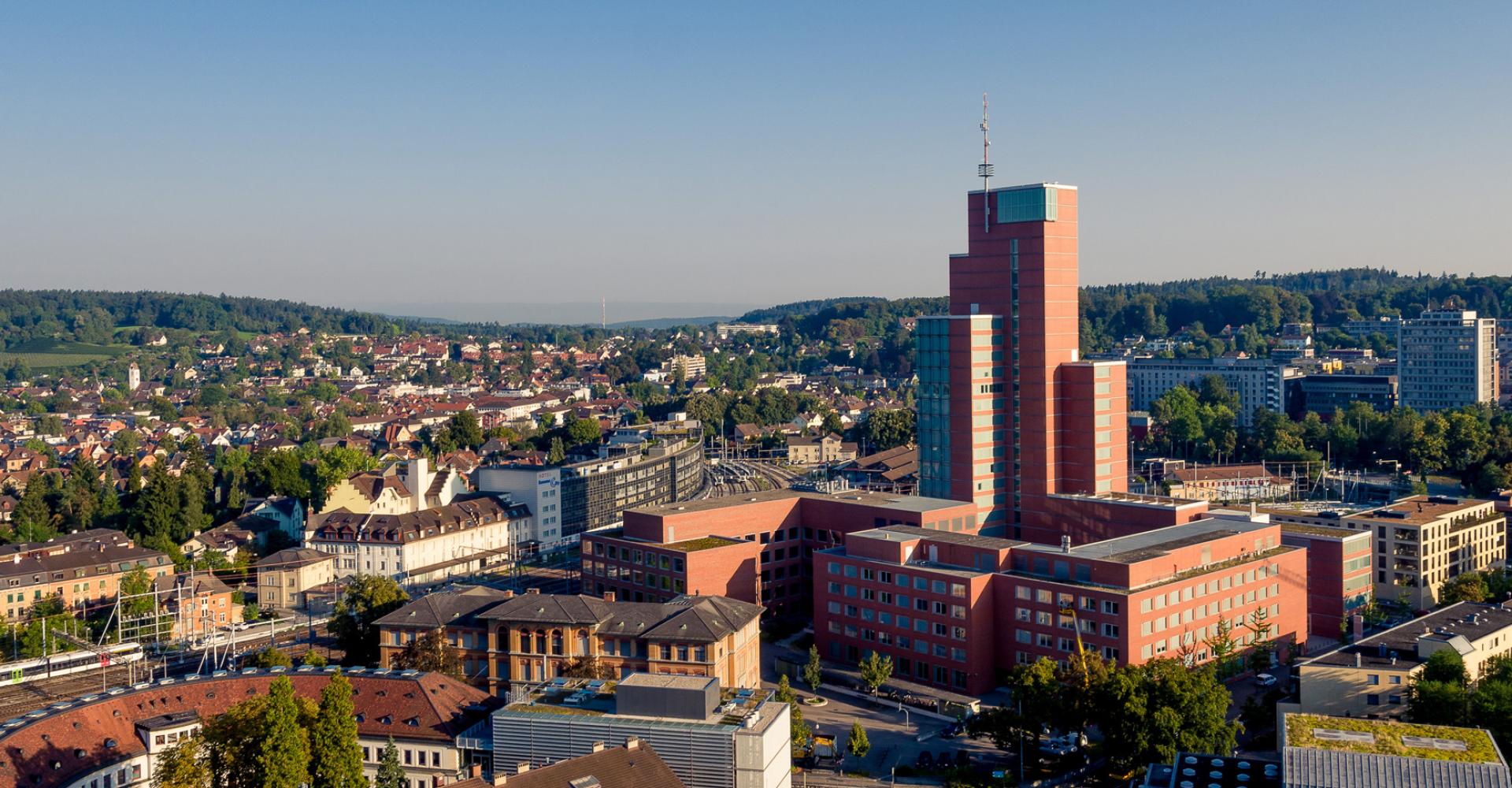 Blick über die Stadt Winterthur