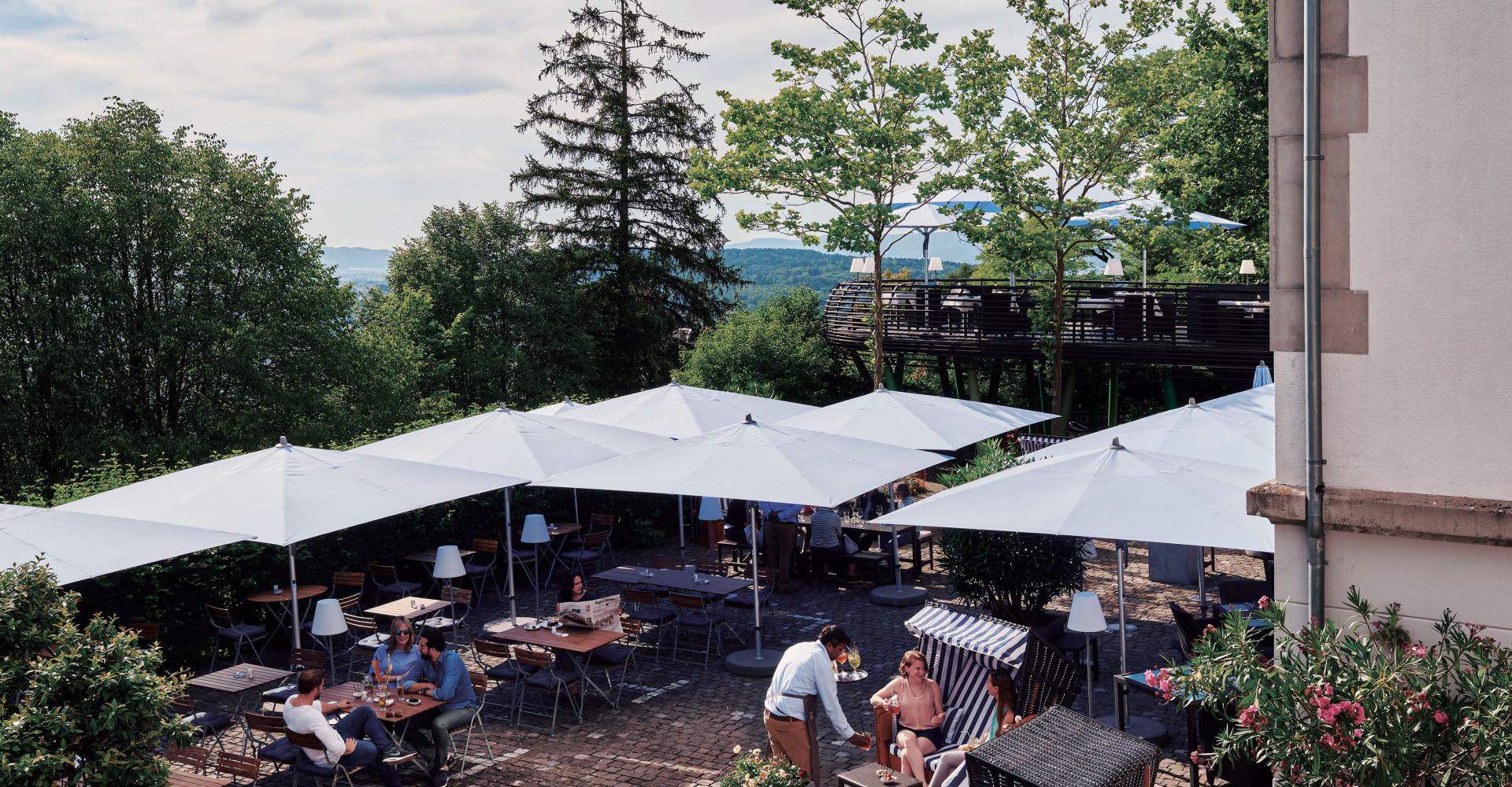 Terrasse des Hotels Rigiblick