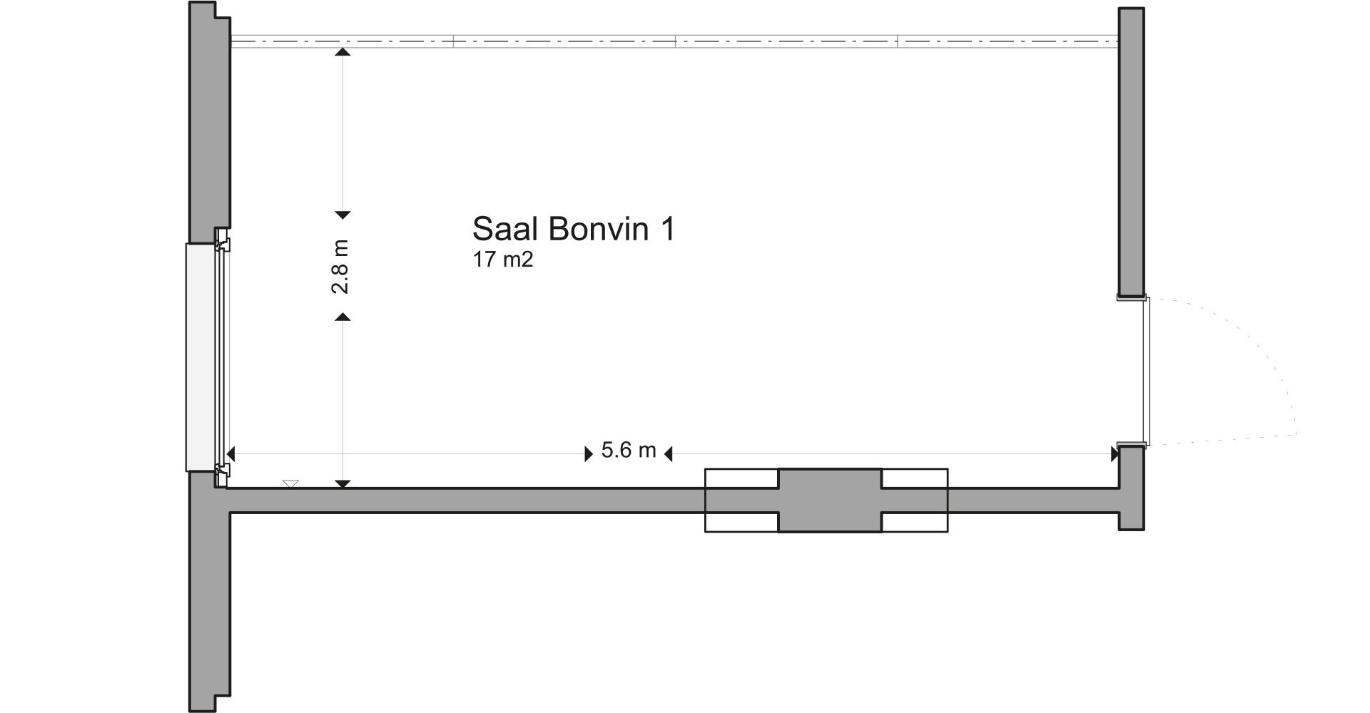 Grundriss Bonvin 1