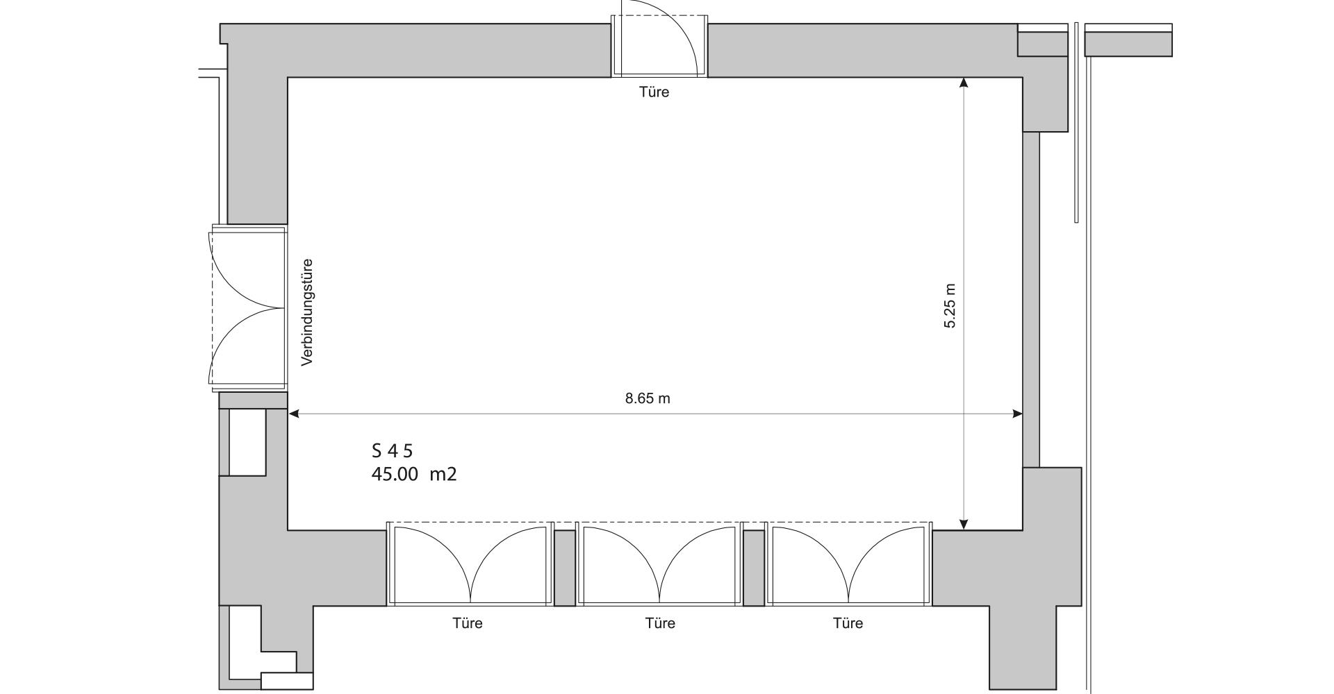 Grundriss Zürichberg 2