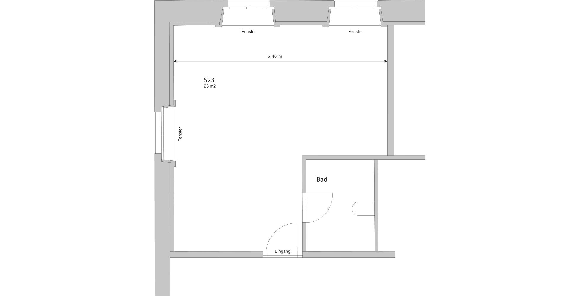 Grundriss Seminarraum 112