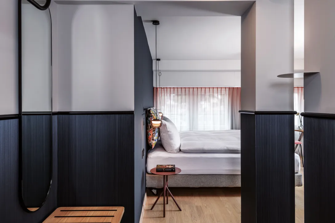 Sorell Hotel City Weissenstein Grand Deluxe Schlafzimmer