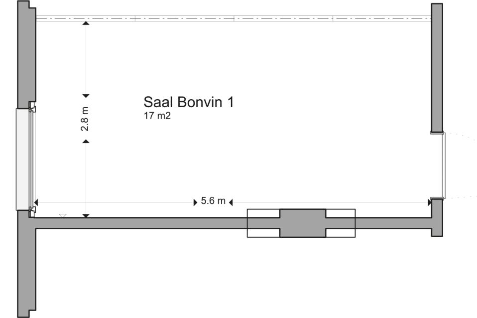 Grundriss Bonvin 1