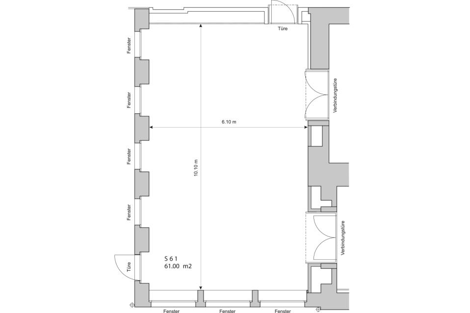 Grundriss Zürichberg 3