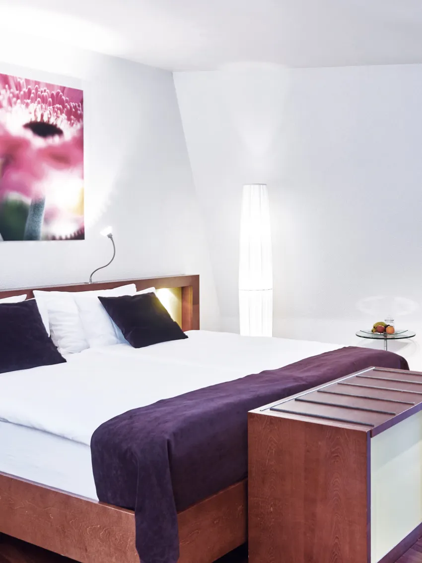 Recording of a bed in the Hotel Speer