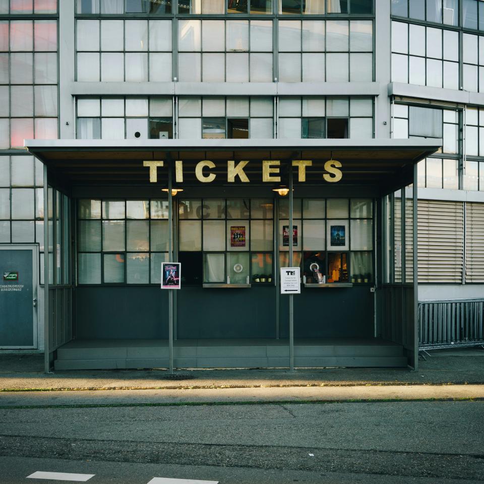 Ticketschalter der Maag Halle in Zürich West