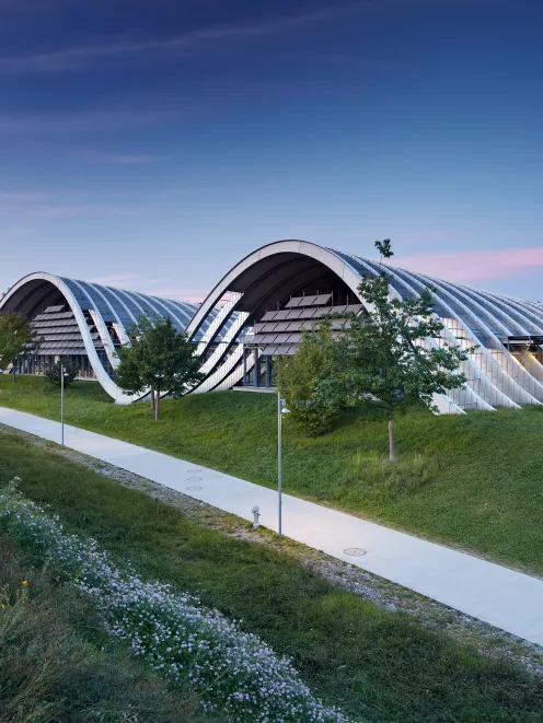 Aussenansicht des Zentrums Paul Klee