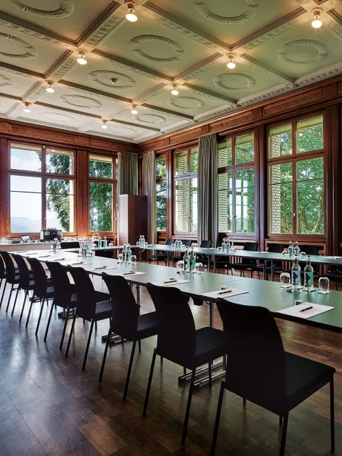 Aufnahme des Kursaals im Hotel Zürichberg