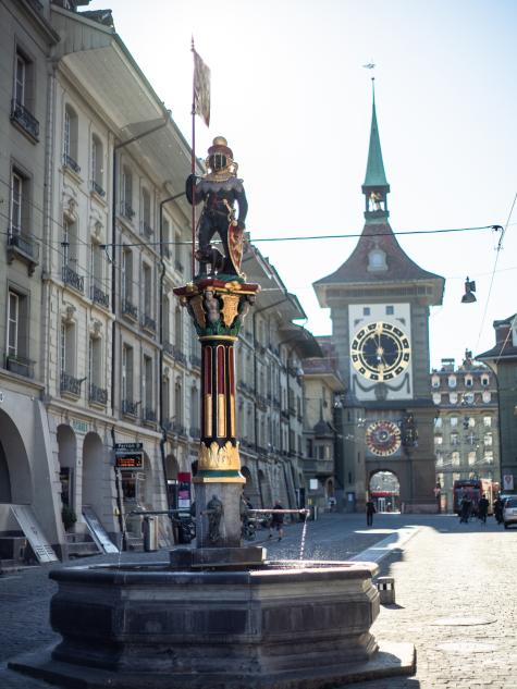 Kindlifrässerbrunnen in der Berner Altstadt